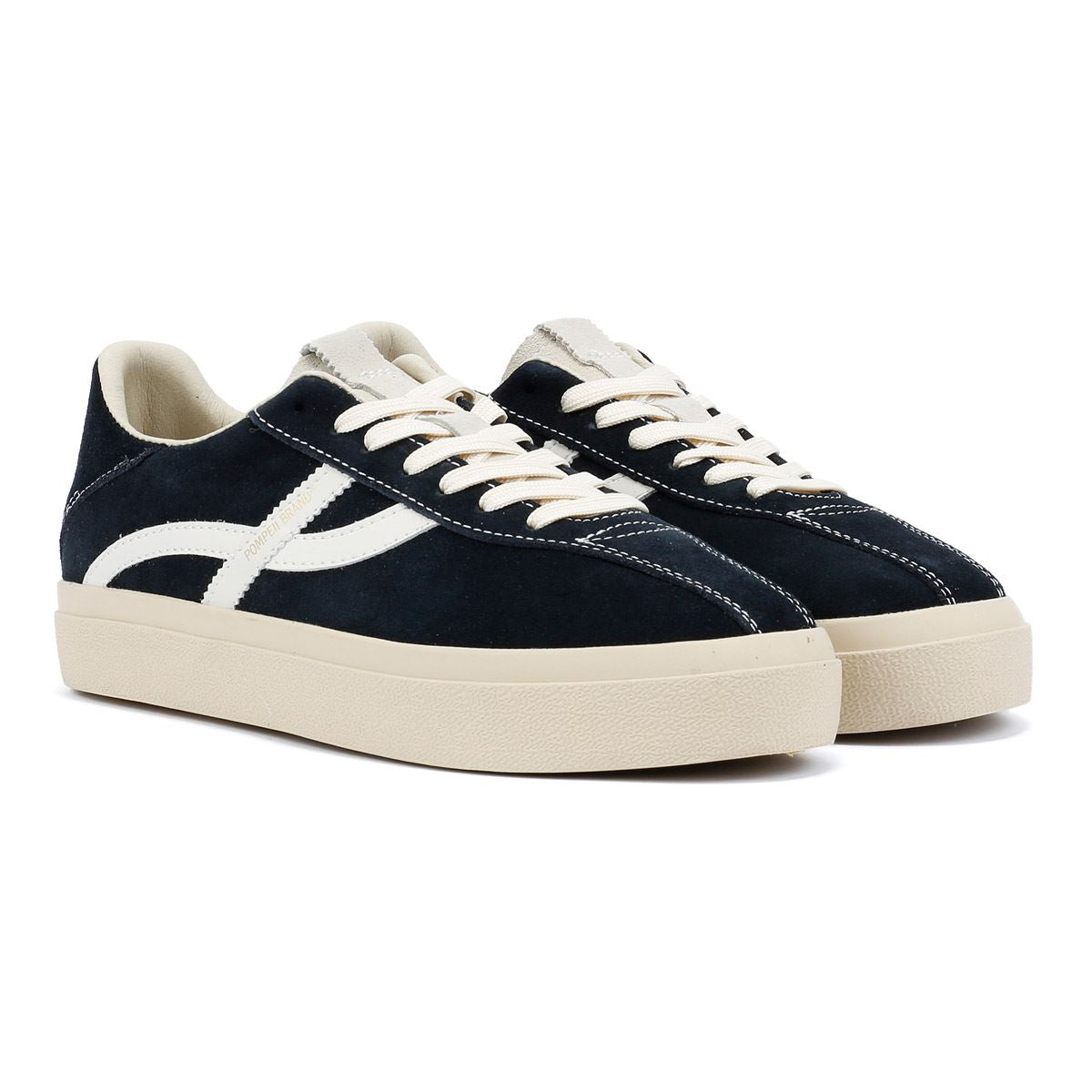 Pompeii Dart Suede Men's Dusk/Ecru Trainers