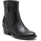 Rocket Dog Yonder Polyurethane Women's Black Heeled Ankle Boots