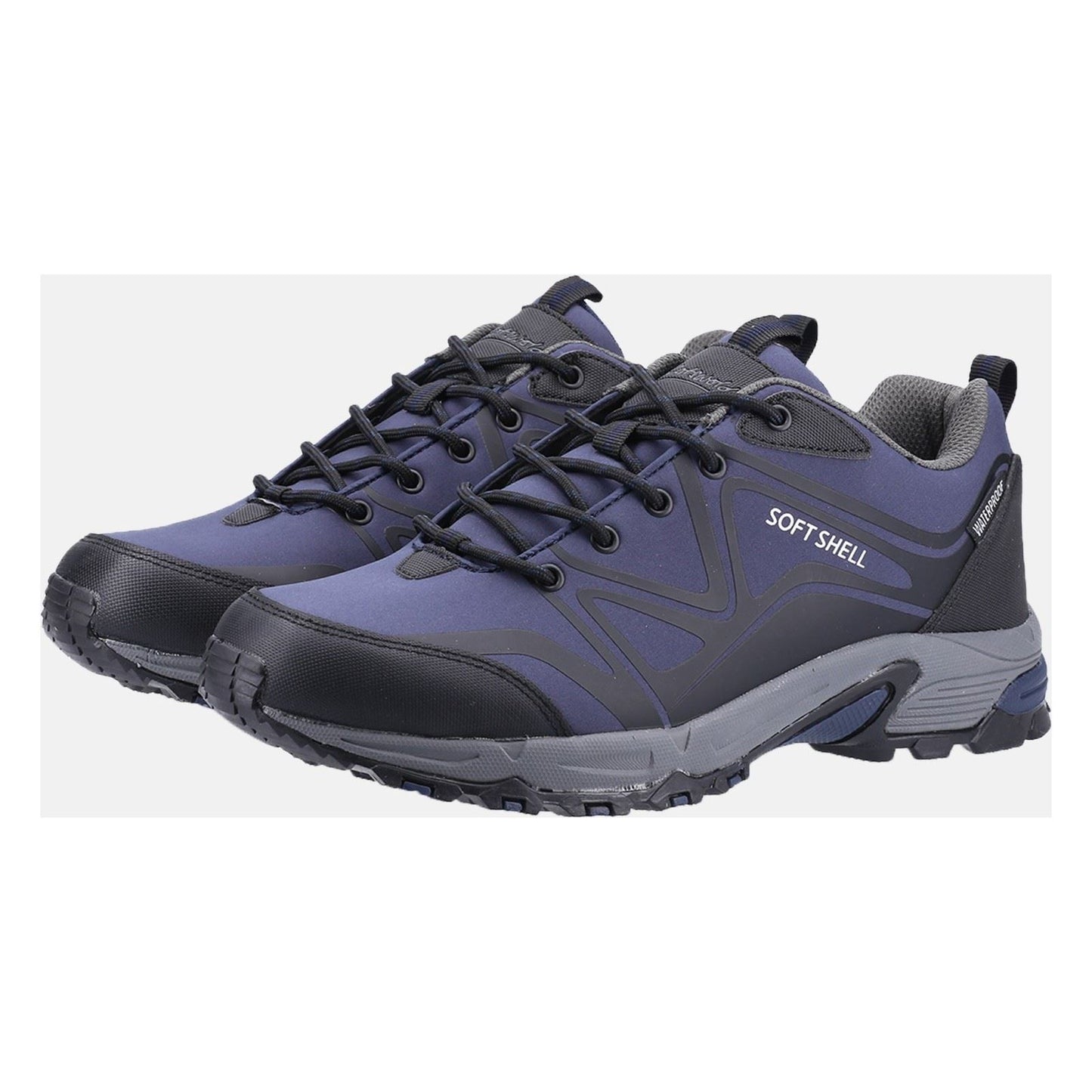 Cotswold Men's Abbeydale Low Hiker in Blue/Black/Grey