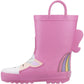 Cotswold Puddle 3D Rubber Girl's Pink Wellington Boots