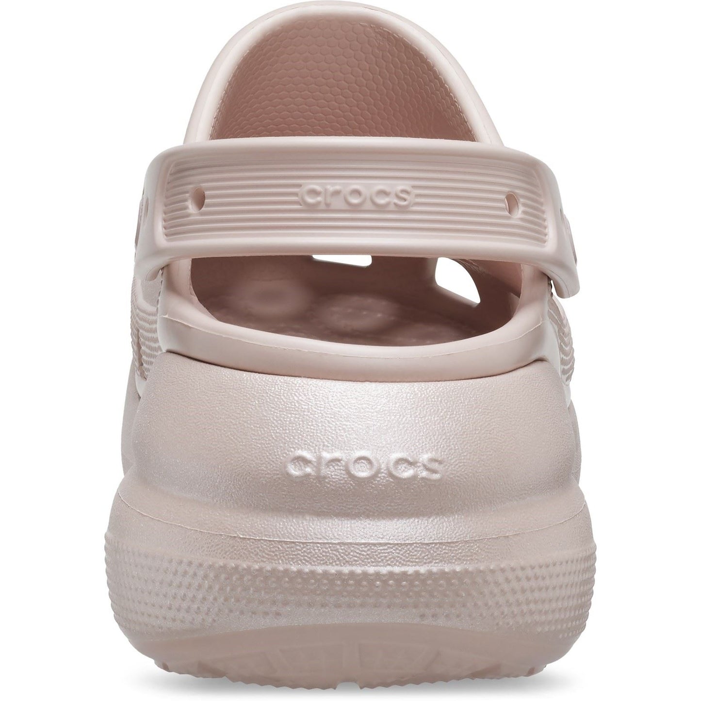 Crocs Unisex Classic Crush Clog in Pink Clay