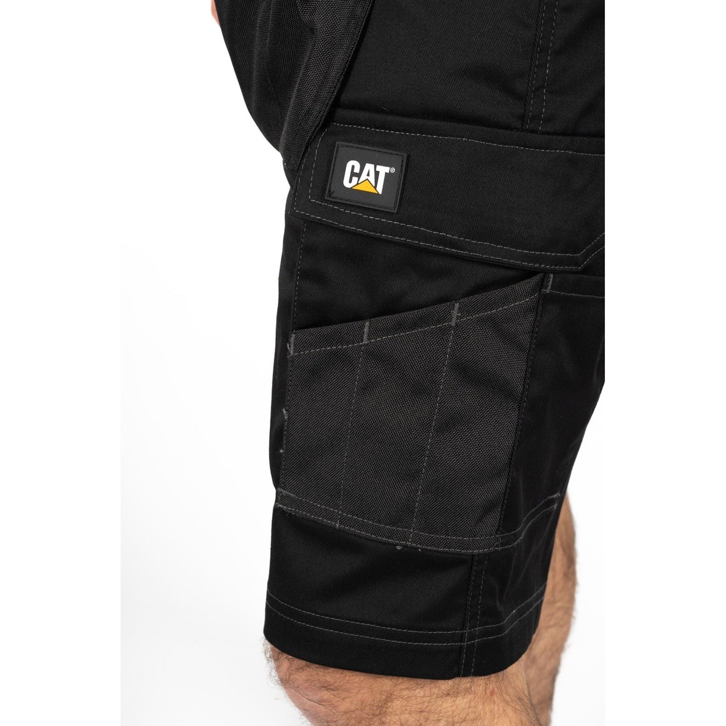 Caterpillar Men's Essential Stretch Holster Short in Black