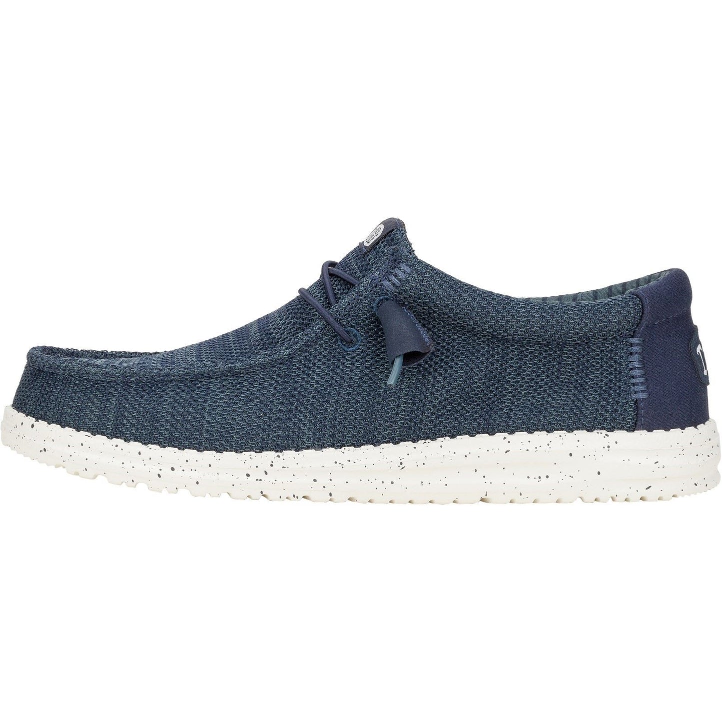 HEYDUDE Men's Wally Stretch Mesh Shoes in Navy