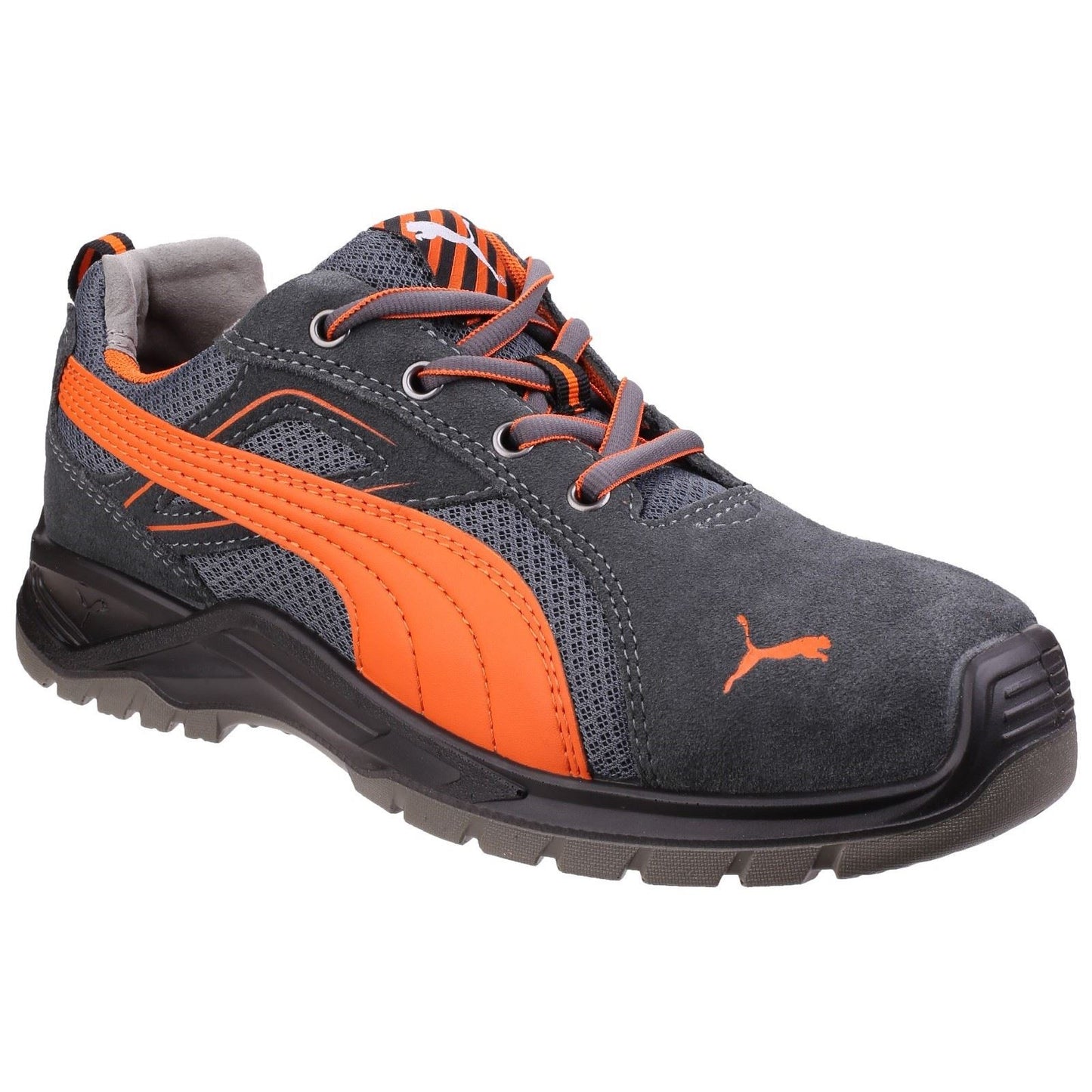 Puma Safety Men's Omni Flash Low Safety Trainer in Orange