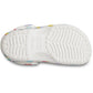 Crocs Classic Graphic Thermoplastic White/Multi Clogs