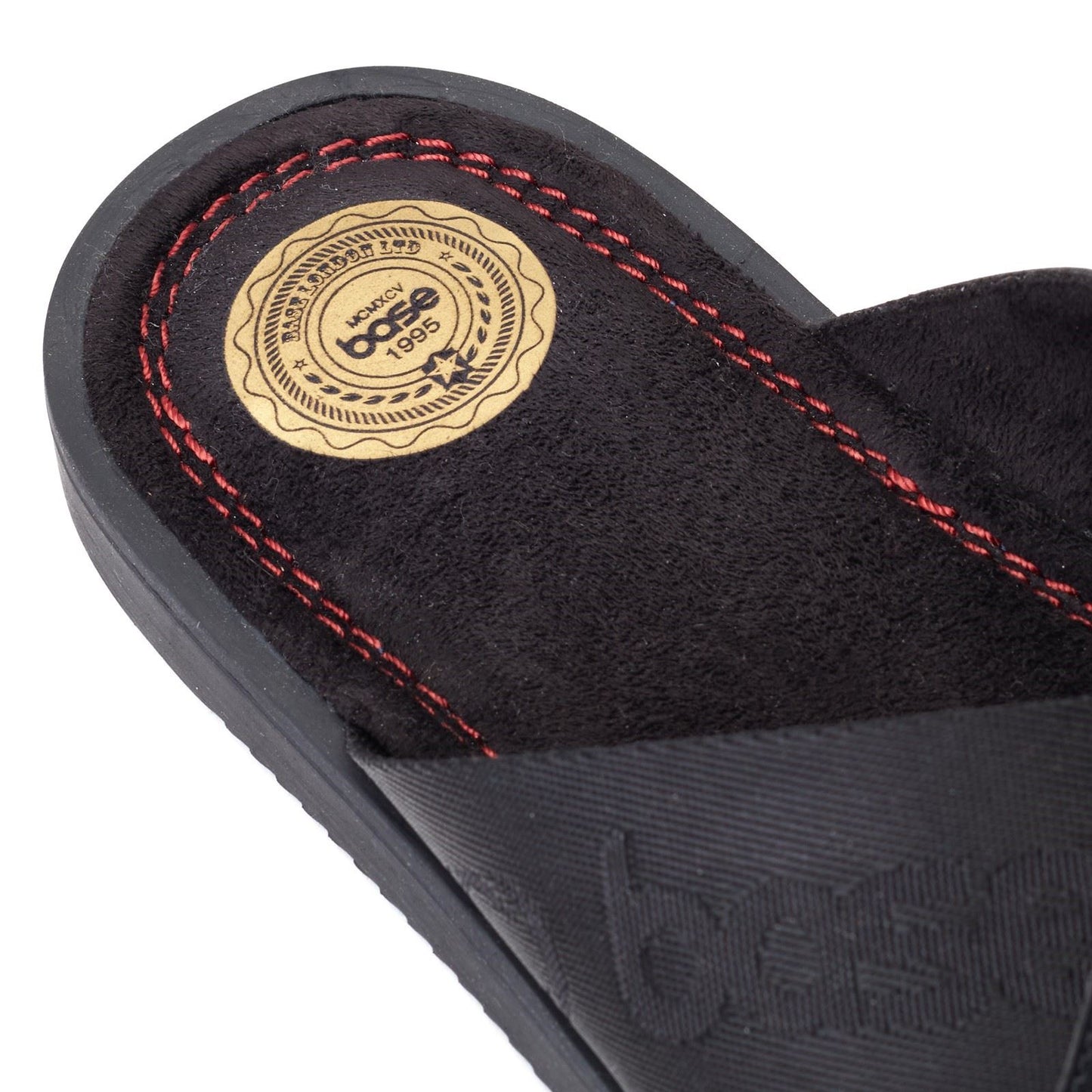 Base London Men's Webb Slider in Black