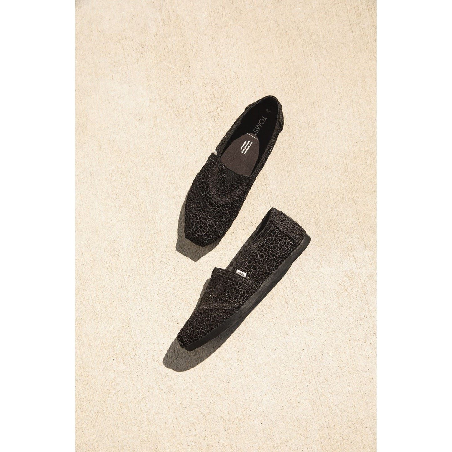TOMS Women's Alpargata Shoes in Black