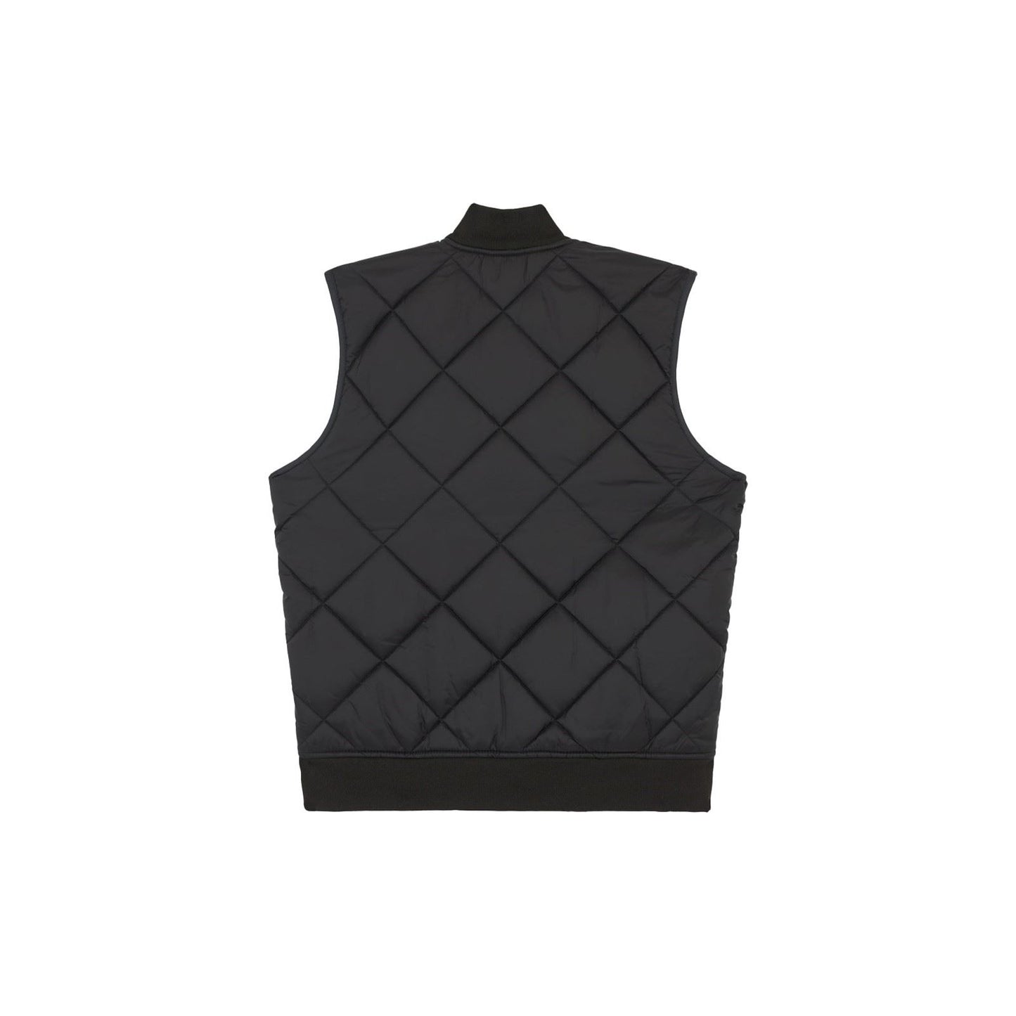 Dickies Men's Diamond Quilted Vest in Black