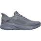 Skechers BOBS Sport Squad Chaos Solid Step Textile Men's Dark Grey Trainers