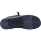 HEYDUDE Wally Stretch Mesh Polyester Men's Navy Blazer Moccasins Shoes