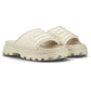 Hunter Moulded Stacked Slider Polyester Women's Gravel Slides
