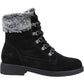 Hush Puppies Women's Florence Mid Boot in Black