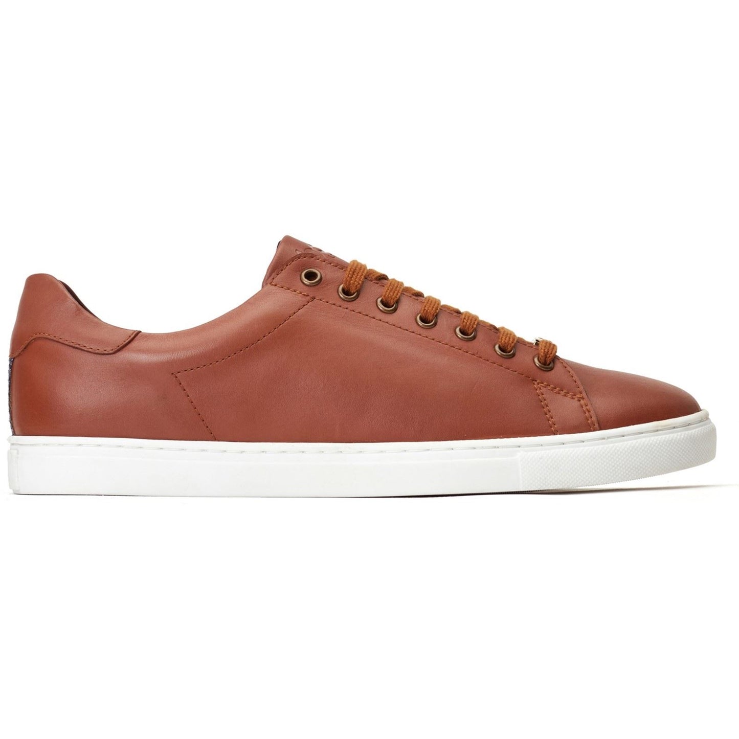 Base London Men's Tucker Sneakers in Burnt Tan