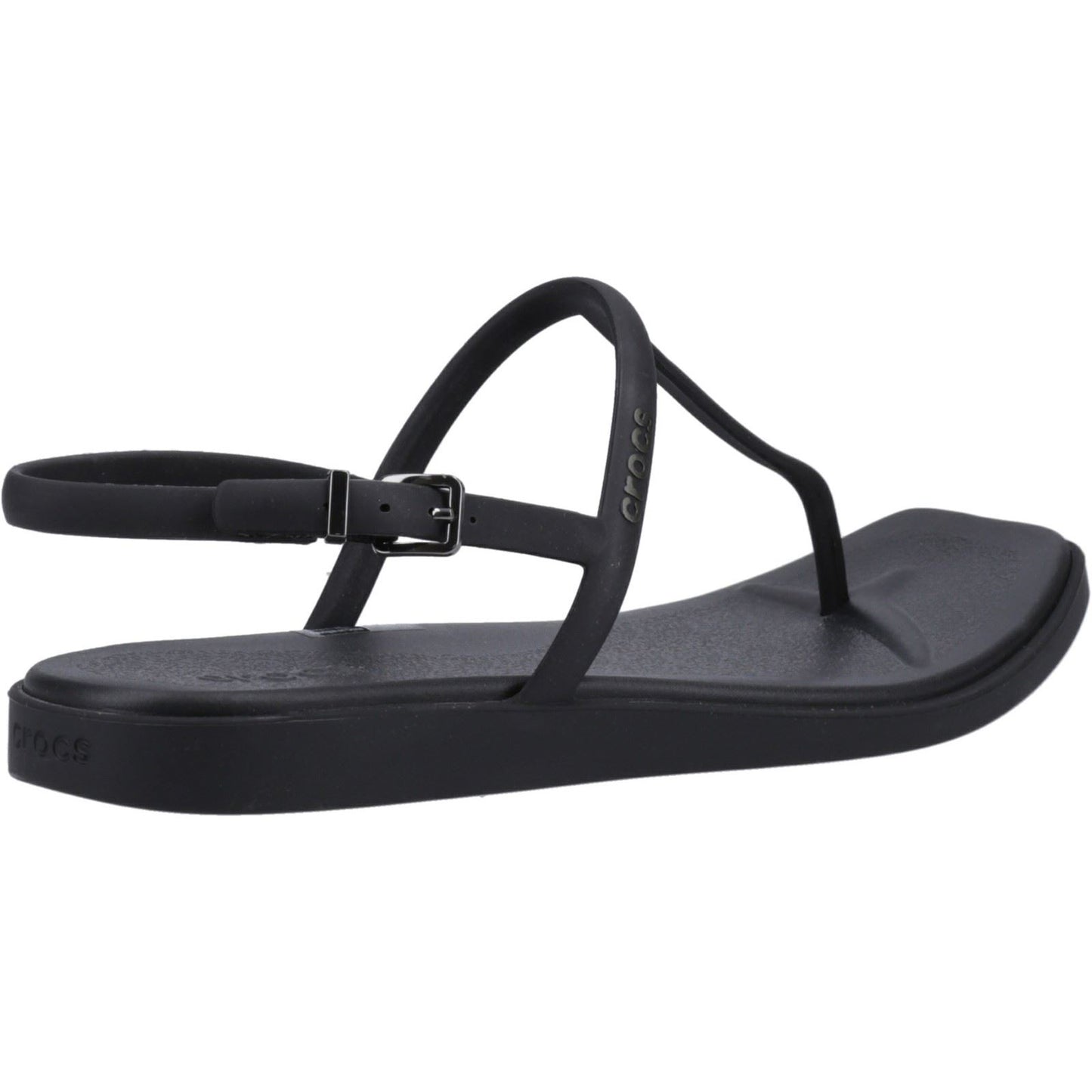 Crocs Miami Thong Flip TPU Women's Black Sandals