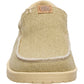 HEYDUDE Mikka Braided Textile Men's Olive Grey/Boulder Tan Loafers