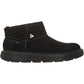 Skechers Keepsakes Cozy Mini Leather Women's Black Suede/Faux Fur Boots
