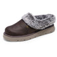 Skechers Keepsakes Lite Cozy Blend Textile Women's Chocolate Slippers