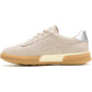Hush Puppies Mae Leather Women's Taupe Trainers