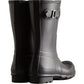 Hunter Men's Original Short Wellington Boots in Black