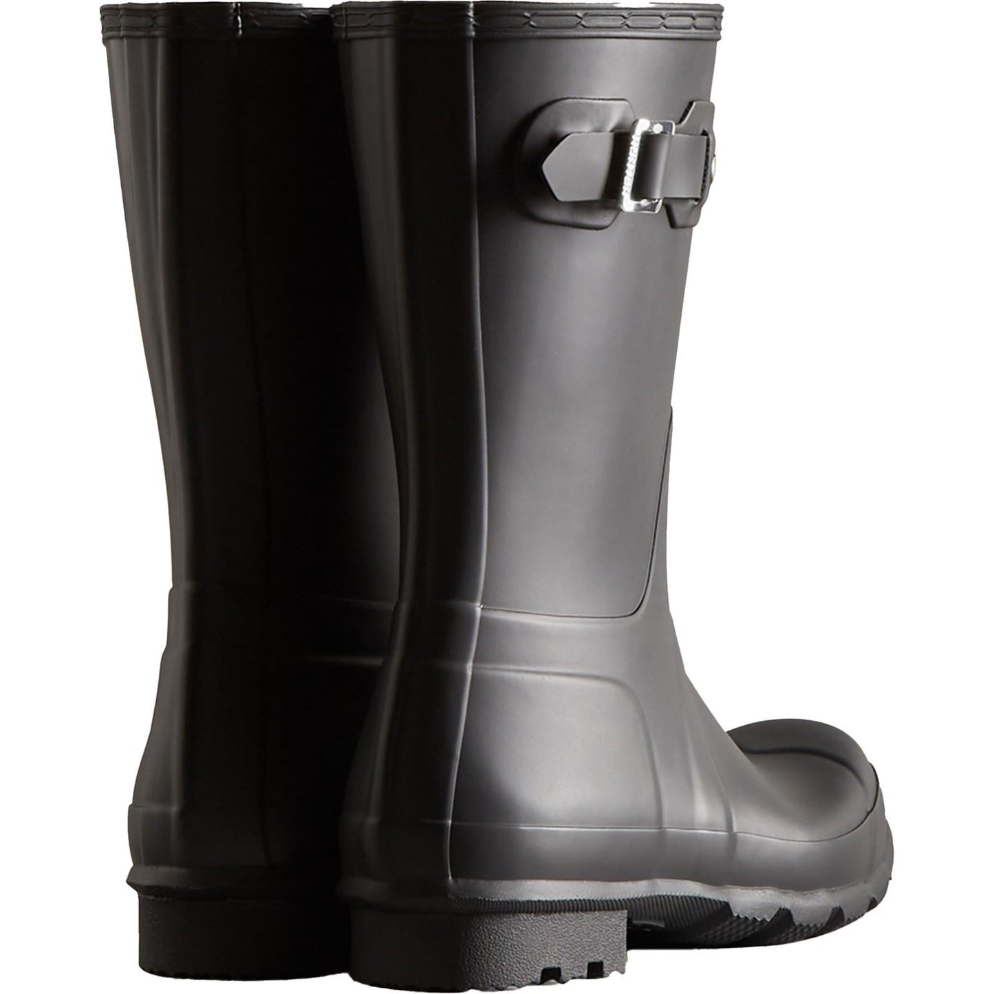 Hunter Men's Original Short Wellington Boots in Black