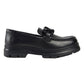 Pod Mina Leather Youth Black Loafers