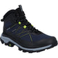 Hi-Tec Infuse Mid Polyester Men's Black/Spellbound/Acid Lime Hiking Boots