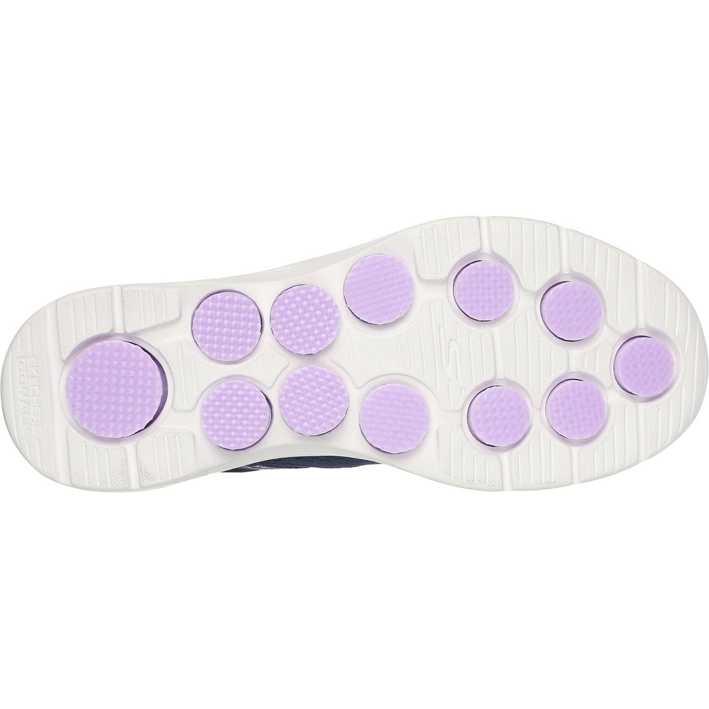 Skechers Women's GO WALK 7 - Valin Shoe in Navy/Lavender