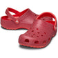 Crocs Unisex Classic Glitter Clog in Cherry Red