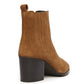 Osprey London The Naples Suede Women's Tan Boots