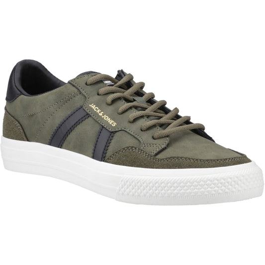 Jack & Jones Men's Morden Special Trainer in Olive Night