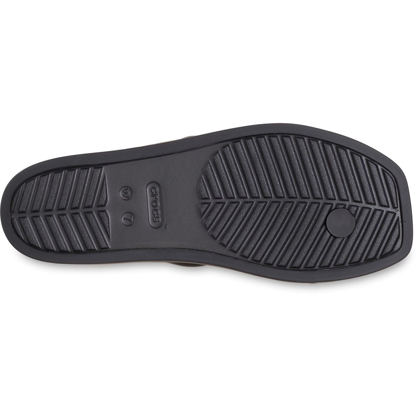 Crocs Miami Studded Toe Loop Thermoplastic Women's Black Sandals
