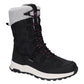 Hi-Tec Sophia Nylon Women's Jet Black/Festival Fuchsia Winter Ankle Boots