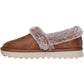 Skechers Cozy Up Polyester Women's Chestnut Slippers