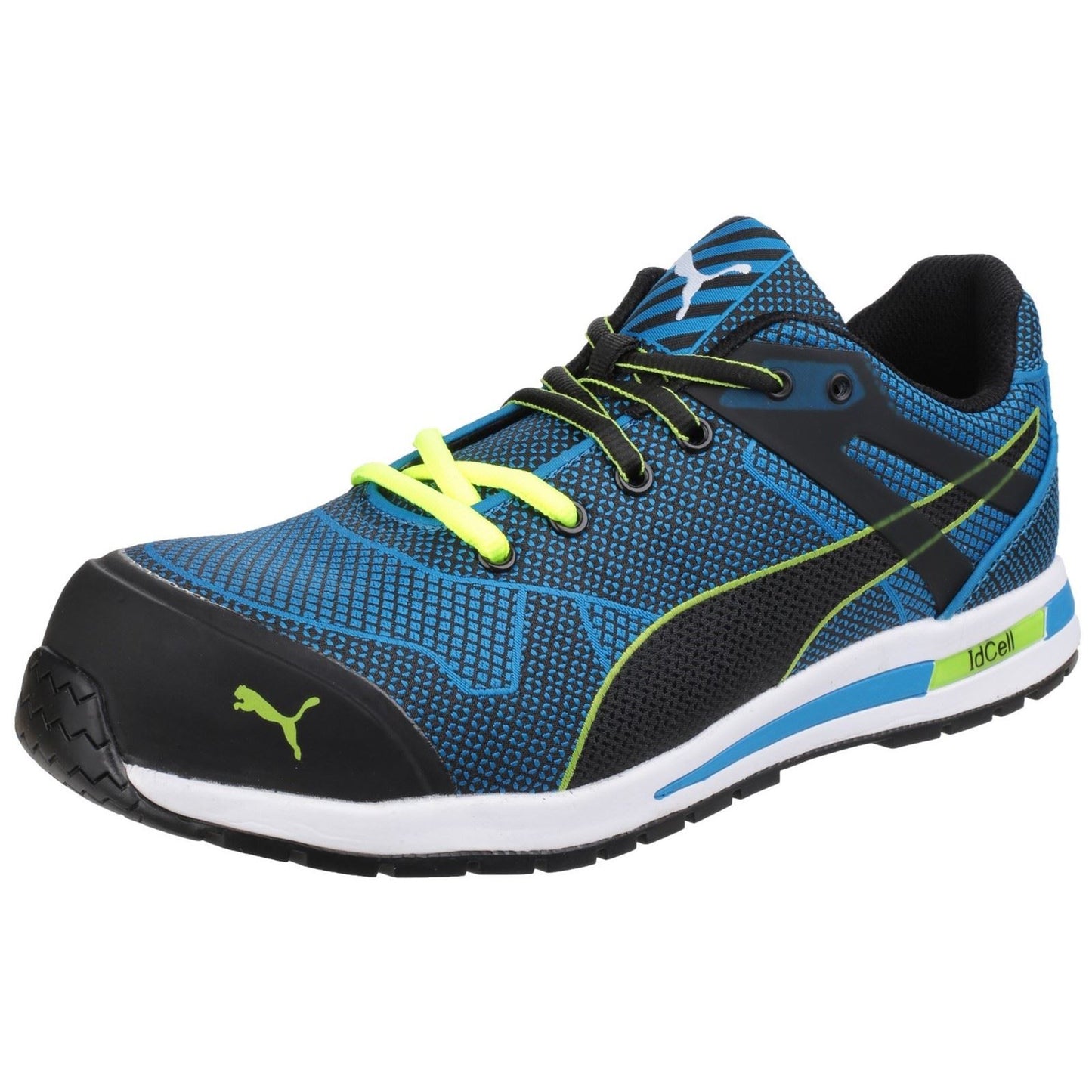 Puma Safety Men's Blaze Knit Low Safety Shoe in Blue