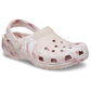 Crocs Unisex Classic Marbled Clog in Quartz