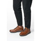 Geox U SPHERICA EC12 Leather Bovine Full Grain Men's Cognac Trainers