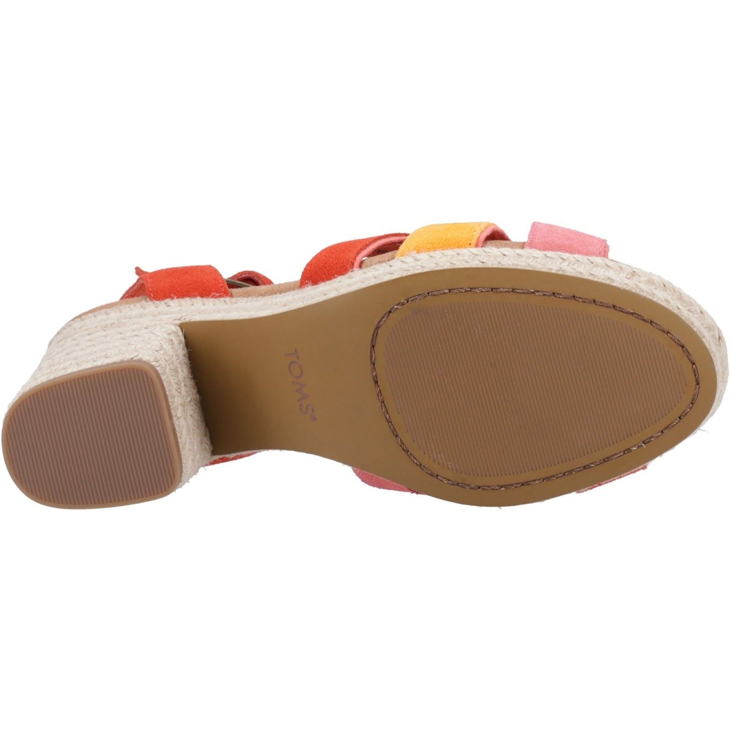 TOMS Women's Majorca Strappy Sandal in Flame