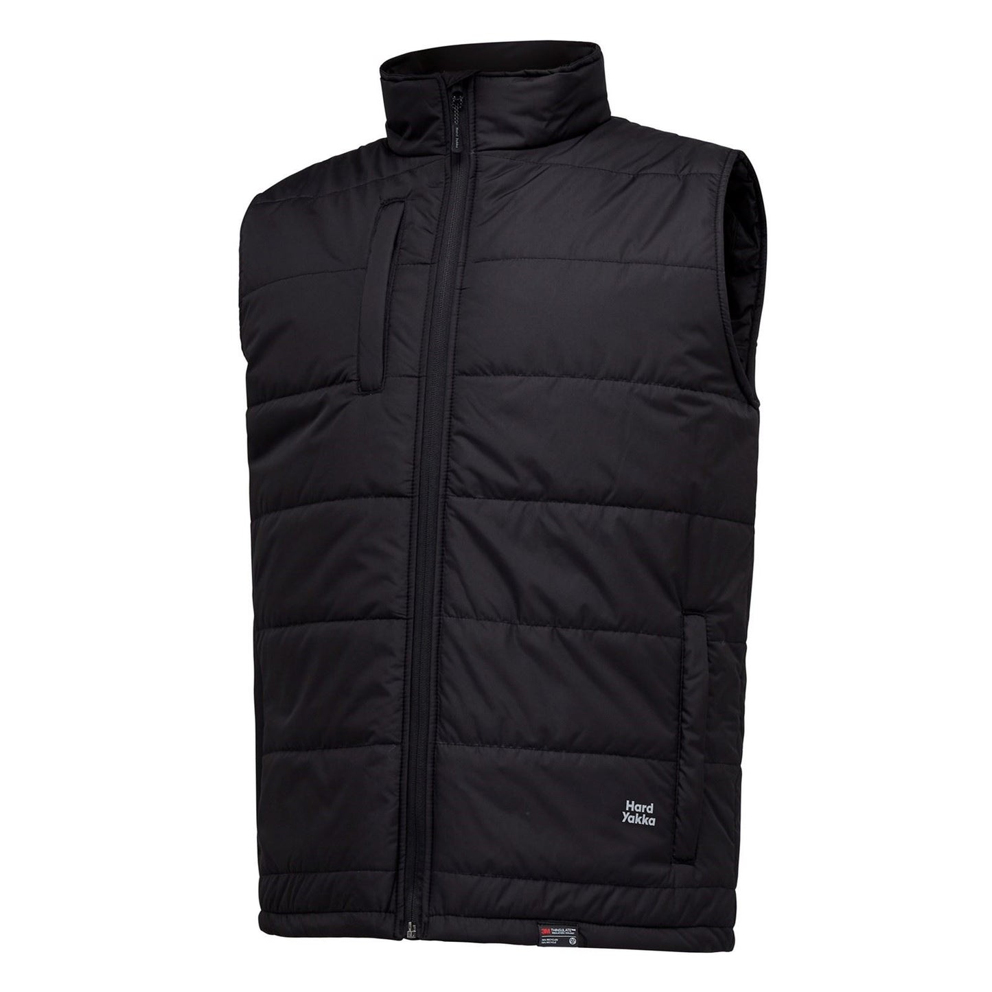 Hard Yakka Men's Puffa 2.0 Vest in Black