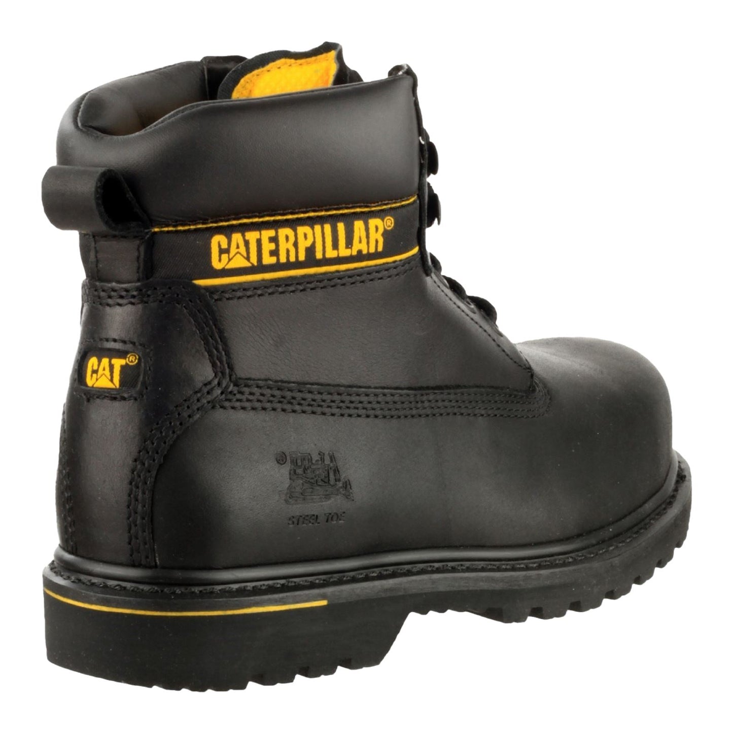 Caterpillar Men's Holton Safety Boot in Black