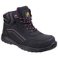 Amblers Safety Women's AS601 Lydia Composite Safety Boot With Side Zip in Black