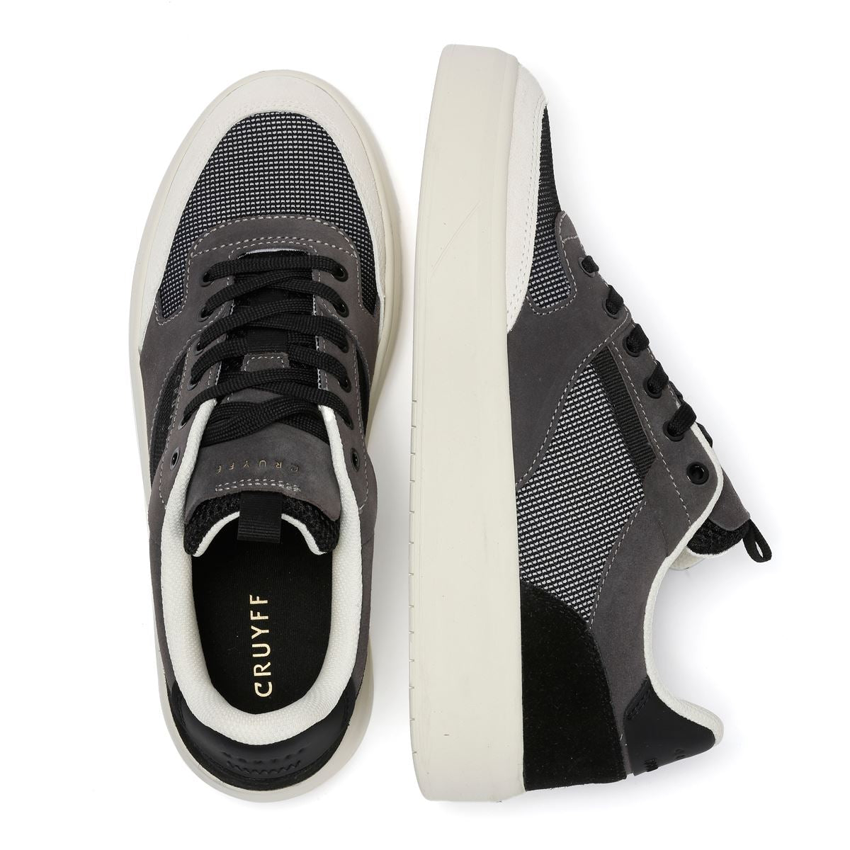 Cruyff Terra Court Men's Grey/White Trainers