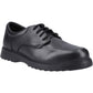 Hush Puppies Romeo Leather Youth Black Shoes