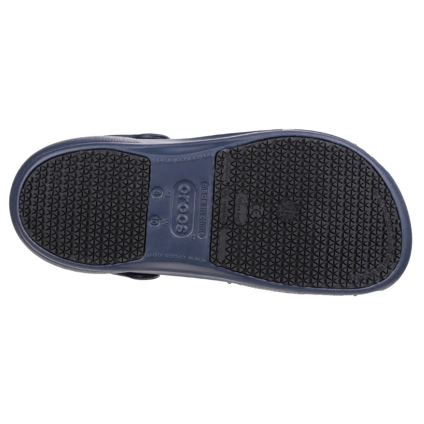Crocs Bistro Work Clog in Navy