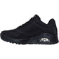 Skechers UNO - Shiny Scale Polyurethane Women's Black Standard Trainers