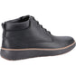 Hush Puppies Kian Leather Men's Black Ankle Boots