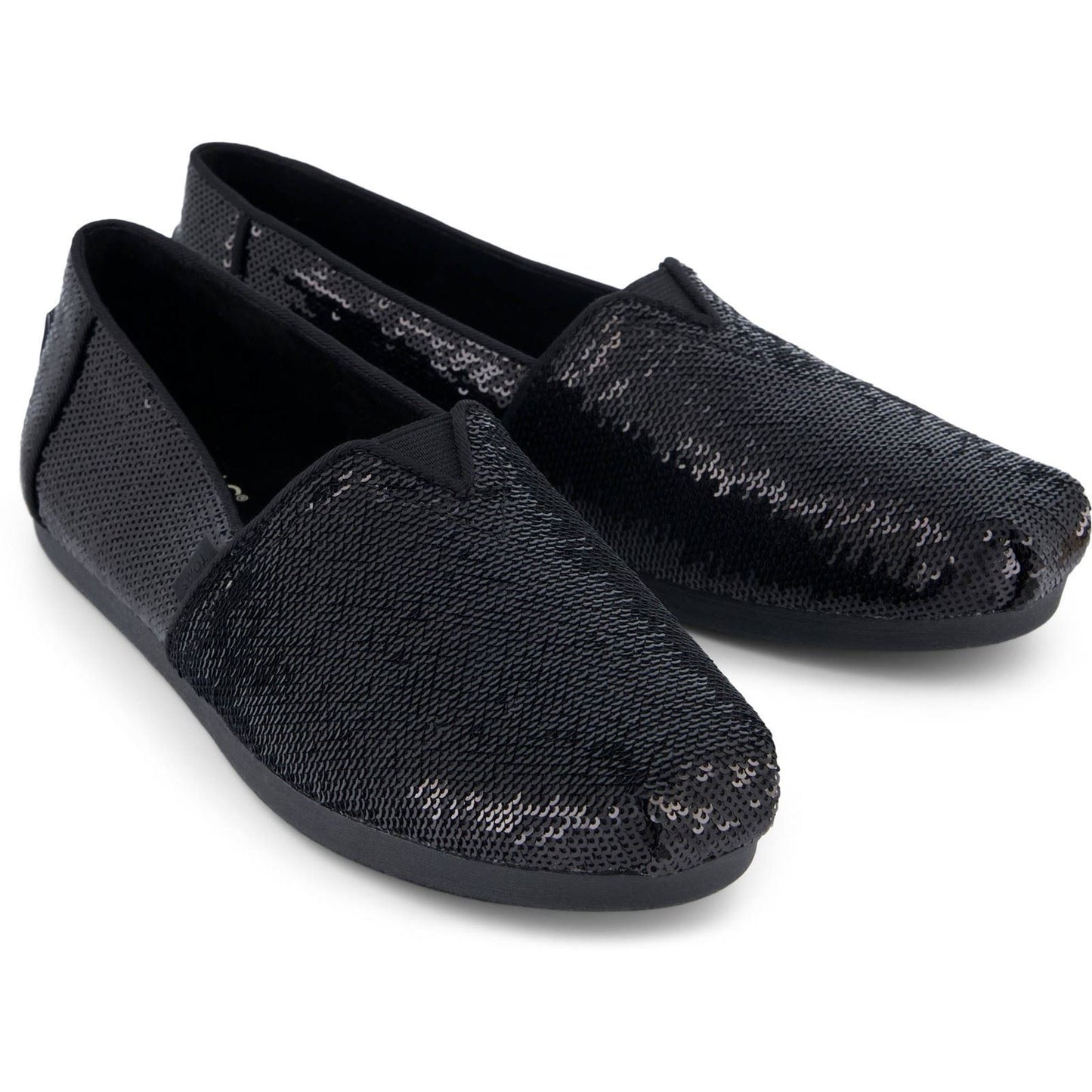 TOMS Alpargata Sequins Textile Women's Black Espadrilles