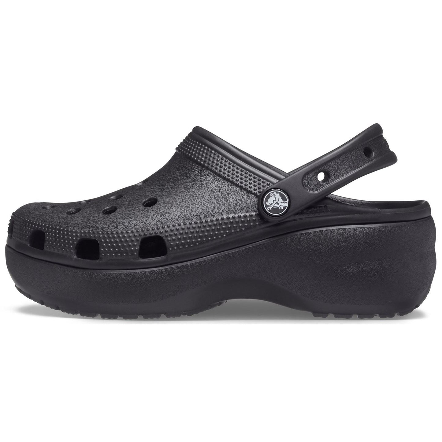 Crocs Women's Classic Platform Clog in Black