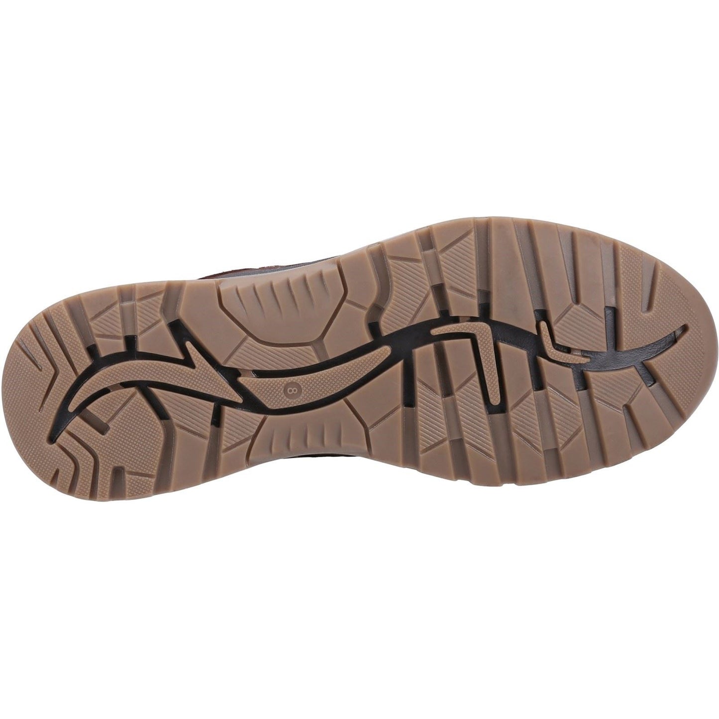 Hush Puppies Men's Pele Shoe in Brown Nubuck