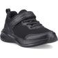 Hush Puppies Marty Trainer Jnr Textile Boy's Black Trainers