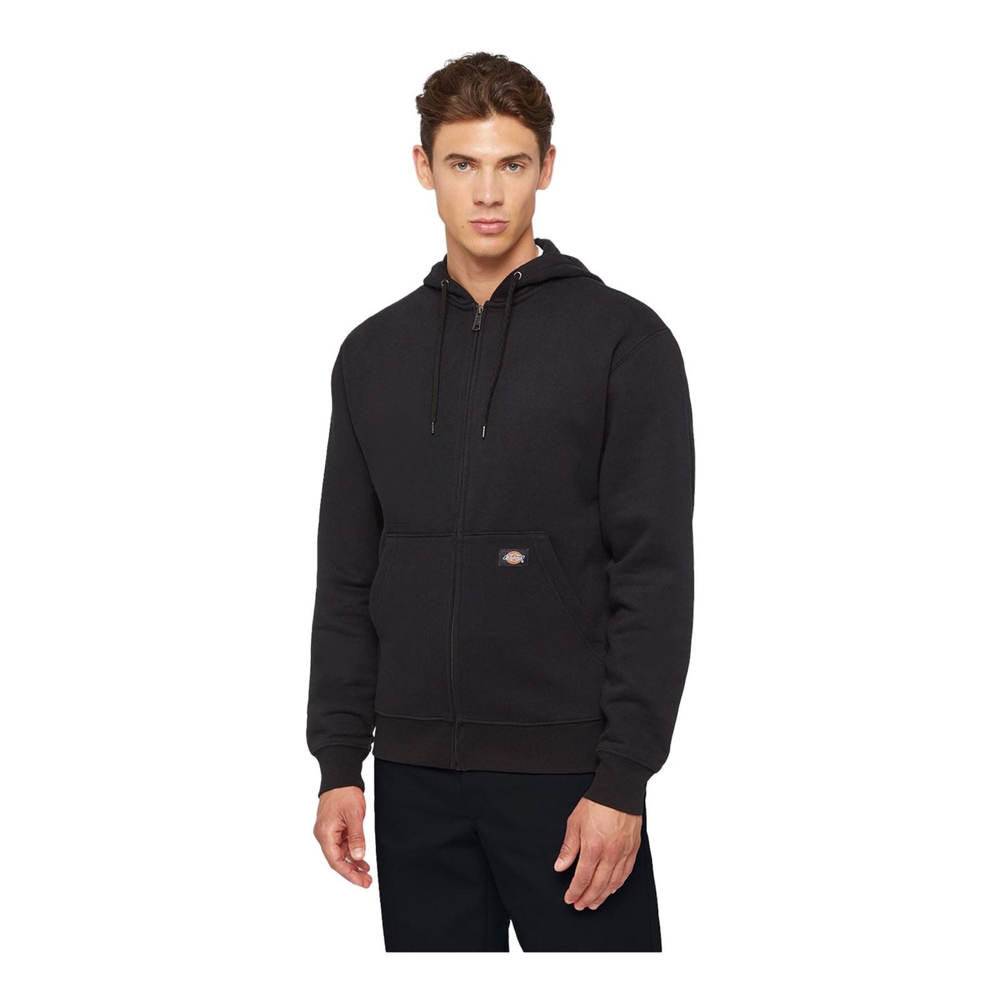 Dickies Men's Everyday Fleece Zip Hoodie in Black